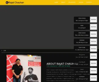 Rajatchauhan.co.in(Rajat Chauhan) Screenshot