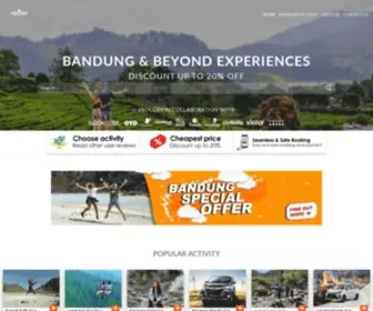 Rajatourbandung.com(Your Travel Best Friends In Bandung) Screenshot