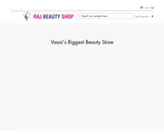 RajBeautyshop.com(Raj beauty shop) Screenshot