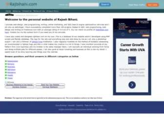 RajBihani.com(Rajesh) Screenshot