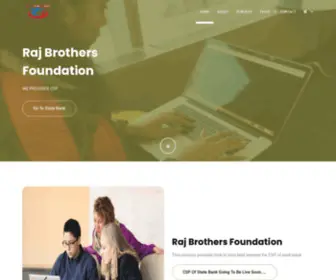 RajBrothersfoundation.com(RajBrothersfoundation) Screenshot