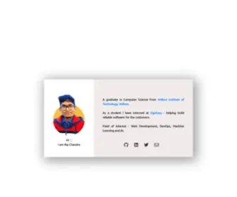 RajChandra.me(Raj Chandra) Screenshot