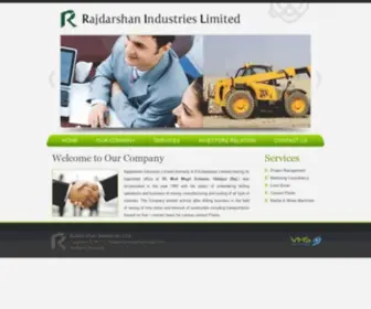 RajDarshanindustrieslimited.com(Rajdarshan Industries Ltd) Screenshot