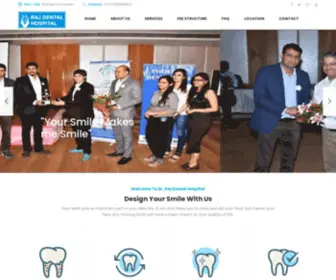 RajDentalhospital.com(Best Dental Clinic in India) Screenshot