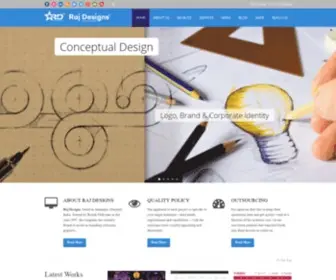 RajDesigns.com(Raj Designs design) Screenshot