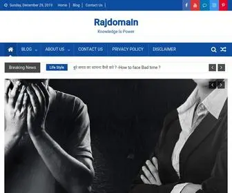 RajDomain.com(Knowledge Is Power) Screenshot