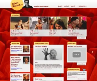 RajeevMasand.com(Movies that matter) Screenshot