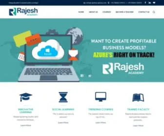 Rajeshacademy.com(Rajesh Academy) Screenshot