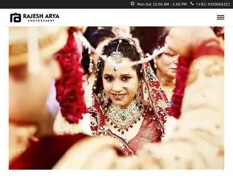 Rajesharya.com(Candid Wedding Photography) Screenshot