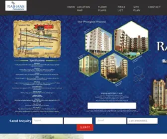 RajHansresidency.net.in(Rajhans Residency Noida Extension) Screenshot