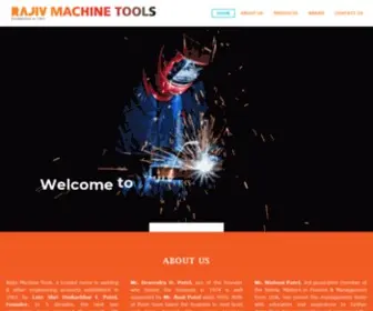 RajivMachinetools.com(Rajiv Machine Tools) Screenshot