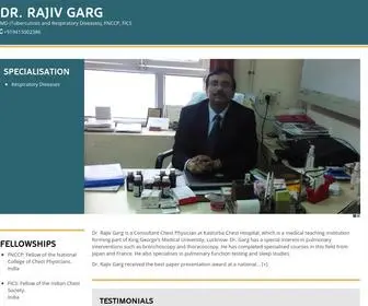RajivPulmed.com(Rajiv Garg) Screenshot