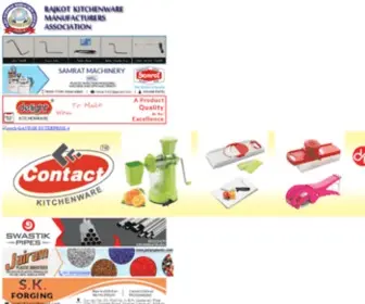 Rajkotkitchenware.org(Rajkot Kitchenware Manufacturers Association) Screenshot