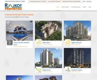 Rajkotproperties.com(Rajkot Property) Screenshot