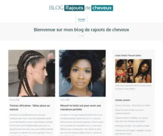 Rajouts-Cheveux.com(Rajouts Cheveux) Screenshot