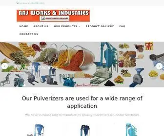 RajPulveriser.com(Pulverizer) Screenshot