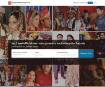 RajPutmatrimony.com(Rajput Matrimonial) Screenshot