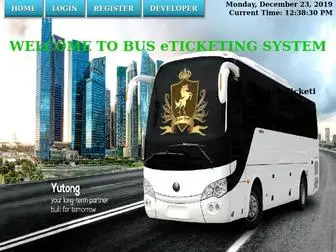 RajPuttravel.accountant(Online Bus eTicketing System /\/\) Screenshot