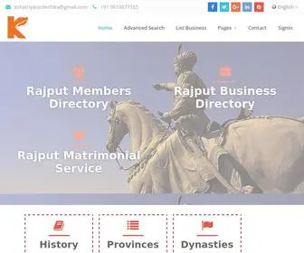 RajPutunity.com(World Rajput Unity Platform) Screenshot