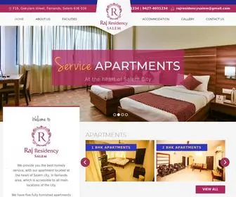 Rajresidencysalem.com(Raj Residency Salem) Screenshot