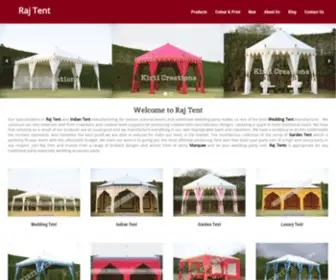 RajTent.com(Raj Tent) Screenshot