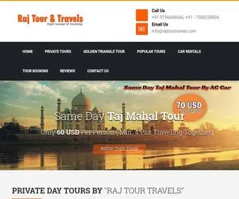 RajTourtravels.com(India tour) Screenshot