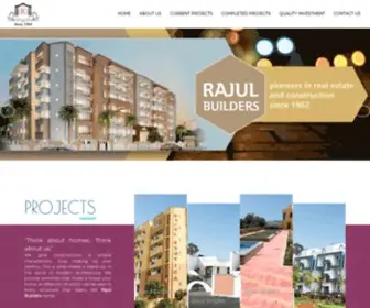 Rajulbuilders.com(Rajul Builders) Screenshot