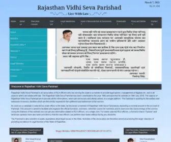 RajVidhiseva.com(Rajasthan Vidhi Seva Parishad) Screenshot