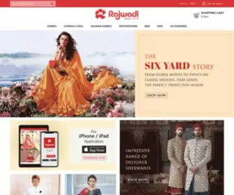 RajWadi.com(Buy Indian Clothes Online) Screenshot