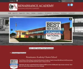 Rak12.org(Renaissance Academy Charter School) Screenshot