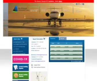 Rakairport.com(Ras Al Khaimah International Airport) Screenshot