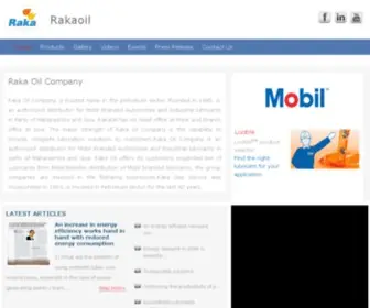 Rakaoil.com(Raka Oil Company) Screenshot