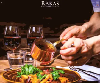 Rakasrestaurant.com(En Rakas Restaurant) Screenshot
