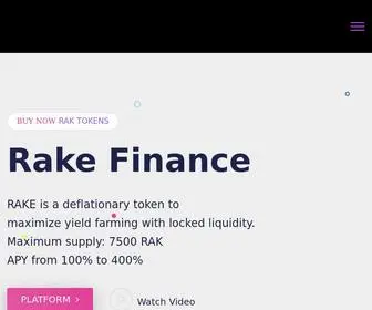 Rake.finance(Rake Finance) Screenshot