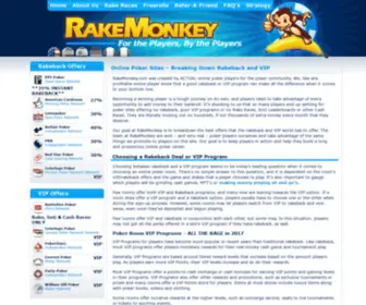 Rakemonkey.com(RakeMonkey) Screenshot