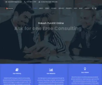 Rakeshpurohitonline.com(rakeshpurohitonline) Screenshot