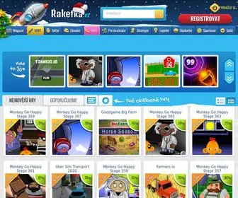 Raketka.cz(Superhry a hry online zdarma) Screenshot