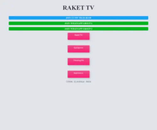 Rakettv10.blogspot.com(Raket TV Badminton 10) Screenshot