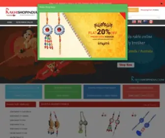 Rakhishopindia.com(Rakhi shopping 2024) Screenshot