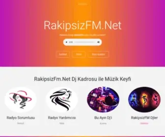 RakipsizFM.net(Ile Müzik Keyfi) Screenshot