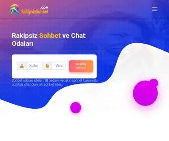 Rakipsizsohbet.com(Yetişkin) Screenshot