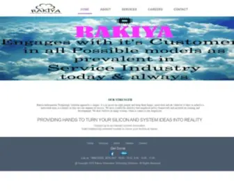 RakiyaWorld.com(Rakiya Information Technology Solutions) Screenshot