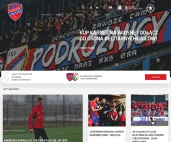 Rakow.com(RKS Raków Częstochowa) Screenshot