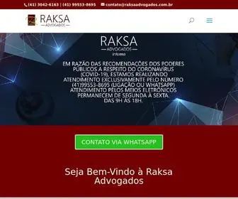 Raksaadvogados.com.br(RAKSA ADVOGADOS) Screenshot