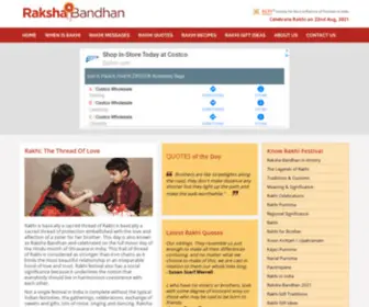 Raksha-Bandhan.com(Raksha Bandhan) Screenshot