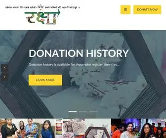 Rakshha.com(Helping Others) Screenshot
