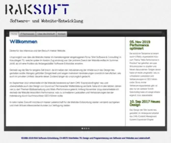 Raksoft.ch(RAK Software) Screenshot