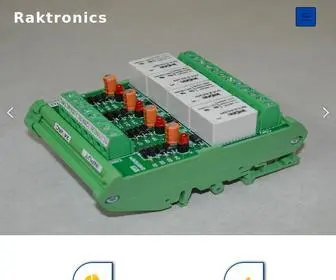 Raktronicsindia.com(Raktronics) Screenshot