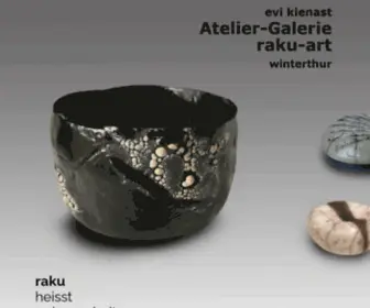 Raku-ART.ch(Atelier-Galerie raku-art) Screenshot