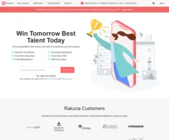 Rakuna.co(Total Recruiting Software Solution) Screenshot